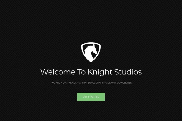Шаблон для сайта Knight Studios