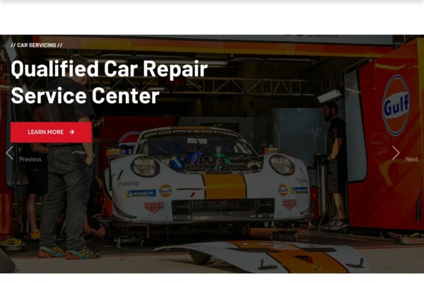 Шаблон для сайта CarServ - Car Repair HTML Template