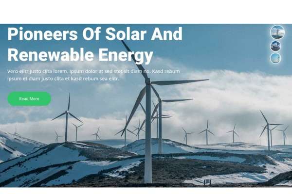 Шаблон для сайта Solartec - Renewable Energy Website Template