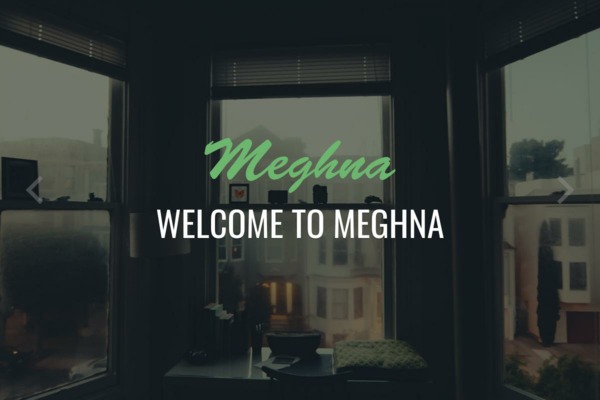 Шаблон для сайта Meghna | Responsive Multipurpose Parallax HTML5 Template