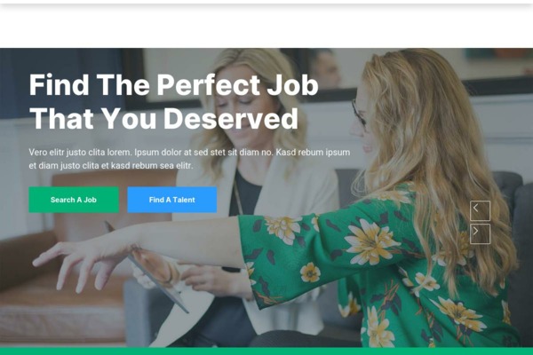 Шаблон для сайта JobEntry - Job Portal Website Template